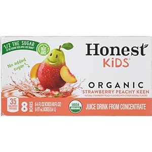 Honest Kids, Strawberry Peachy Keen, 48 Fl Oz