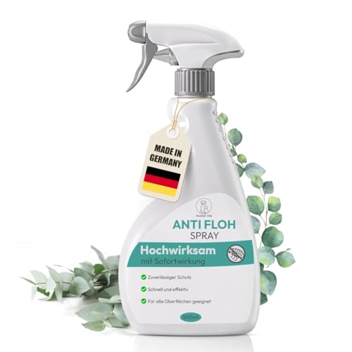 Animal Vita® Flohspray für Wohnung und Möbel [TESTURTEIL SEHR GUT] gegen Flöhe bei Hunden und Katzen - Alternative zu Fogger gegen Flöhe -...