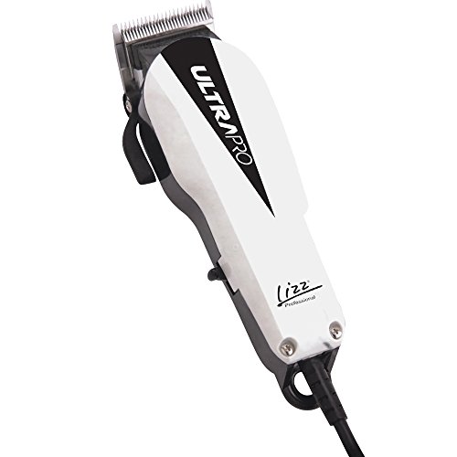 Máquina de Corte Ultra Pro Preta e Branca, Lizz Professional, 220 V