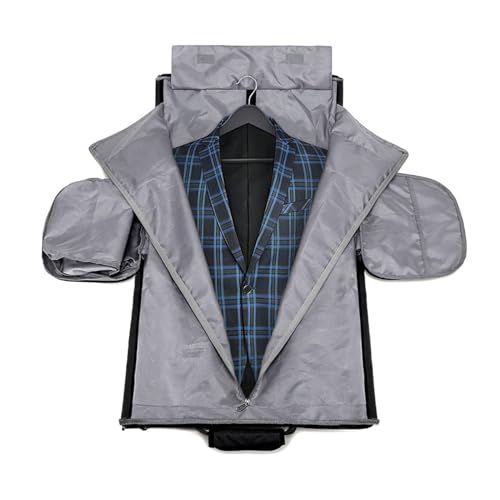 Suit Storage Bag Garment Bag Convertible Suit Duffle Bag with Shoes Duffel Bag for Travel, Business3
