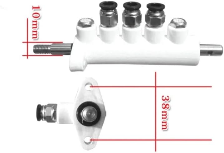 Tire Repair Tools Five-Way Pedal Valve Tire Changer Machine Wheel Repair Tool Tyre Removal Machine Accessories Universal(2)