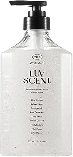 LUV SCENT ラブセント スクラブウォッシュ ホワイトシャツ リネン コットン 500mL