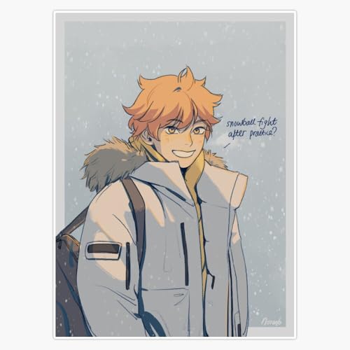 Winter Hinata Sticker Decal
