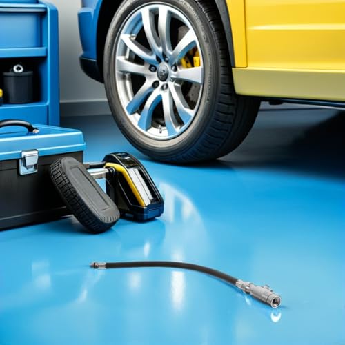Manguera de extensión para inflador de neumáticos con rosca de 12,5mm 7