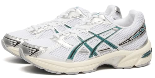 ASICS Unisex GEL-1130 SPORTSTYLE Shoes, 8.5, WHITE/RAINY LAKE2