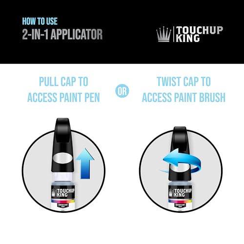 Touchup King CLEARCOAT Touch Up Pen Brush High Gloss Clear Coat Made In The Usa thumb #2