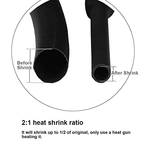 Krimpkast Kit Dual Wall Adhesive Electric Isolation Tube Diverse sleeving Wrap Cable 130pcs - Image 8