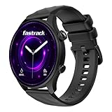 Fastrack Vivid Pro Smart Watch|1.43" AMOLED Display with 466 x 466 Pixel Resolution | Functional Crown| SingleSync BT Calling|100+ Sports Modes & Watchfaces|AI Voice Assistant|in-Built Games