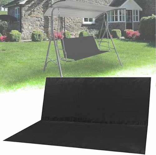 Funda de asiento de hamaca con dosel impermeable y resistente para columpio 2