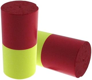 Vise Dual Easy 100% Urethane Thumb Slug-Neon/Red-1 1/8