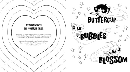The Powerpuff Girls: The Powerpuff Girls Creative Colouring