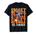 Photo Gallery spettrale esl insegnante halloween scuola maglietta Photo Gallery spettrale esl insegnante halloween scuola maglietta