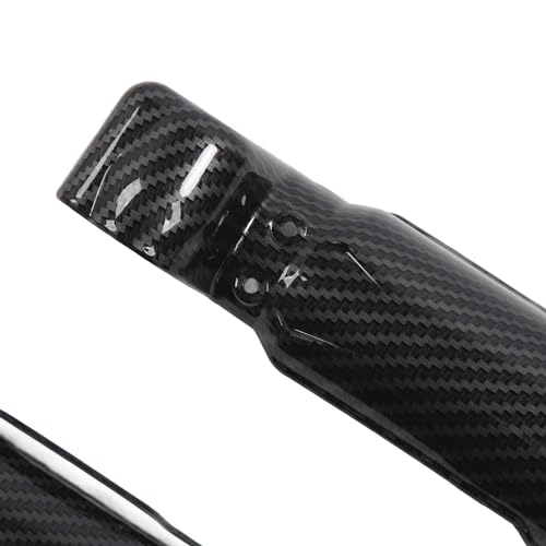 Cubierta de horquilla delantera duradera de ABS con acabado texturizado carbono 4