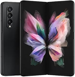 SAMSUNG Galaxy Z Fold 3 5G Cell Phone, Factory Unlocked 2-in-1 Android Smartphone Tablet, 512GB, 120Hz, Foldable Dual Screen, Under Display Camera, US Version, Phantom Black