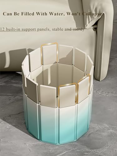 Bañera plegable portátil para pies con tapa 38 cm miniatura 7