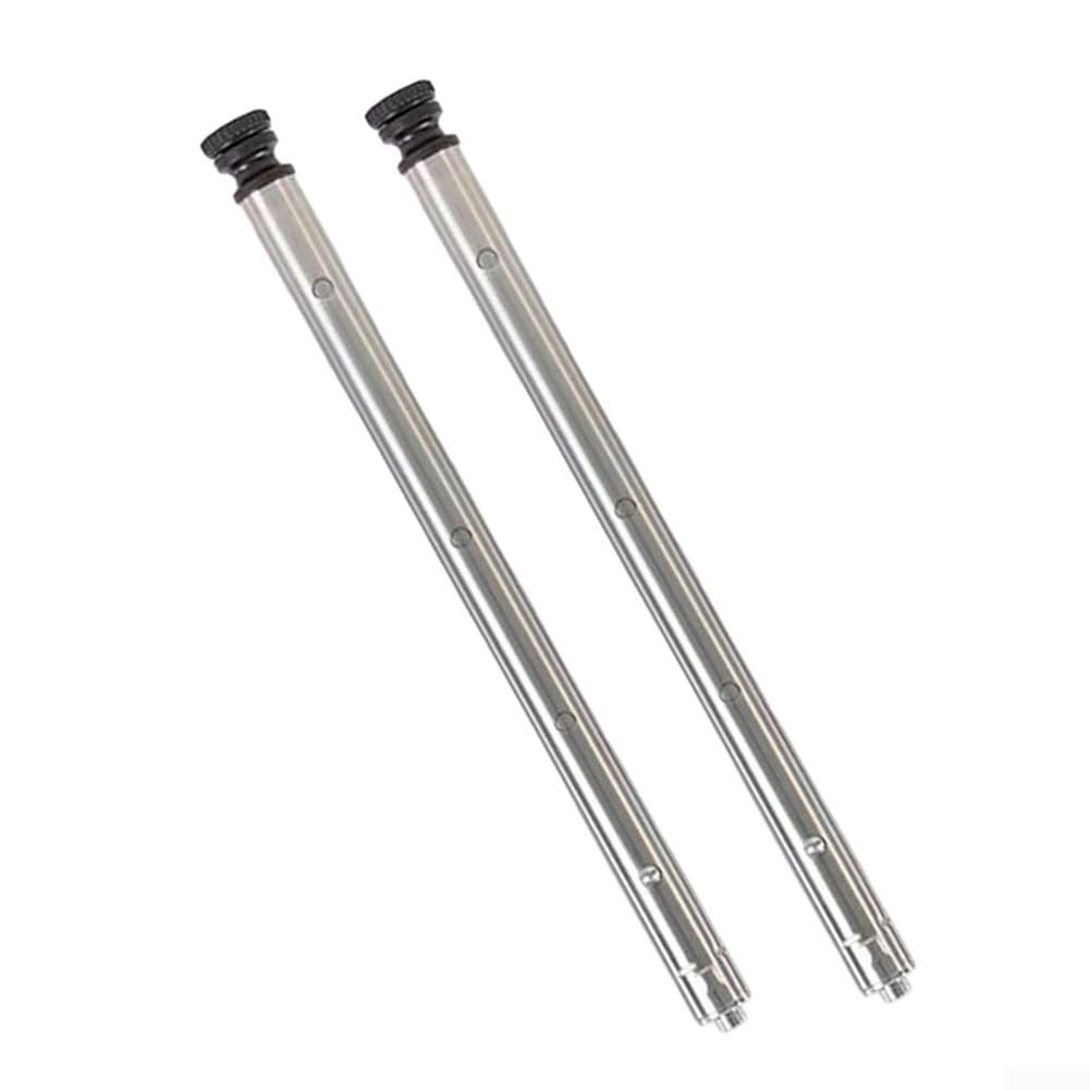 Juego de 2 patas de mesa extensibles de acero inoxidable 304 para mesas IGT, patas telescópicas para muebles de camping, altura regulable 40-66 cm o 50-83 cm, inoxidables, estables para pícnic al aire