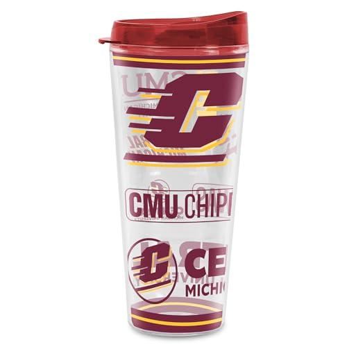 Image of Rico Industries NCAA College Double Wall Mayhem 16oz Or 20oz Tritan Tumbler W Lid