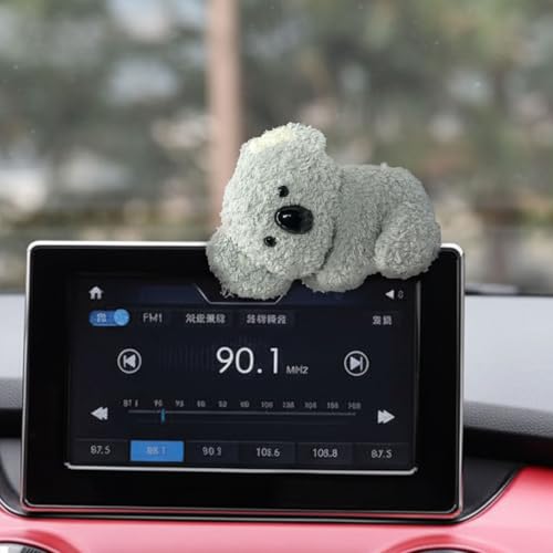 KPFILEH Cartoon Animals Car Dashboard Decorations, Cute Plush Automotive Ornament Present for Women Men, Mini Funny Vehicle Interior Accessories for Car, Home, Office, Garden(Koala)
