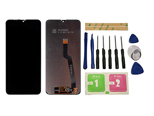 Flügel per Samsung Galaxy A10 SM-A105F, SM-A105G, SM-A105M, SM-A105FN Schermo Display LCD Display Nero Touch Screen Digitizer (Senza Frame) di Ricambio e Strumenti Gratuiti