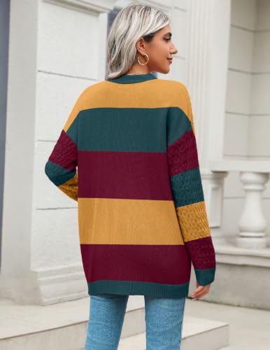 Image of Zeagoo Cardigan Sweaters for Women Long Sleeve Fall Clothes Button Down Top