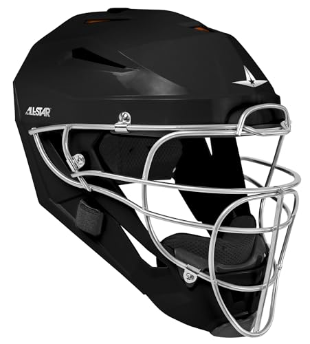 All-Star Adult PHX Paige Halstead Fastpitch Softball Catchers Helmet Black