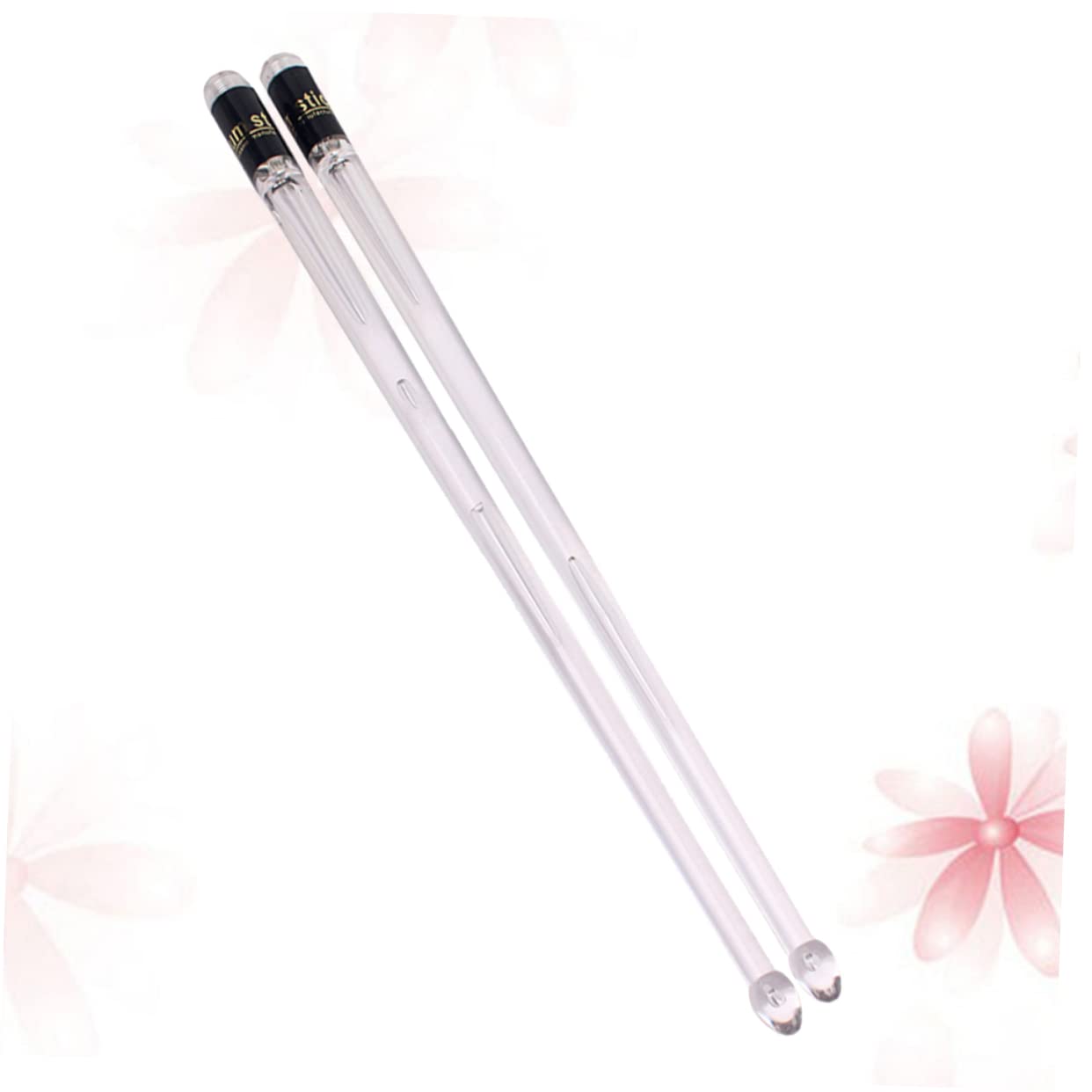 Abaodam 3paare Farbwechselnde Drumsticks Polymer Farben Für Schlagzeuger Robust Und Langlebig Für Nächtliche Auftritte Und Musikschulen