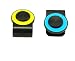 Game Joystick Joypad Touchscreen Gamepad Controller,SinLoon Smart Phone Mobile Game Mini Joystick Mobile Dual Analog Joysticks Game Rocker Joypad Funny Game for IOS Android Phone Tablet (BLACK)