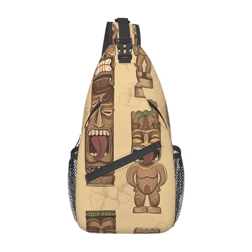 Sac à dos poitrine Aloha Tiki pour soulager vos épaules en voyage