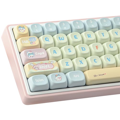 Touches PBT Sunzit au profil MOA pour un espace de travail mignon et confortable