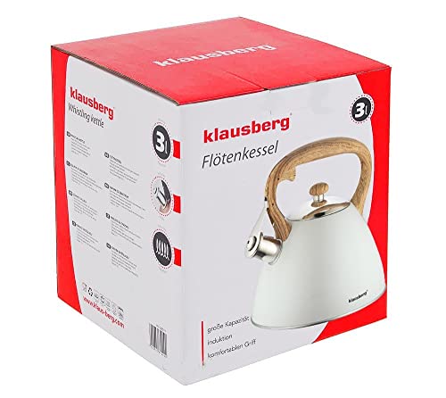 Wasserkessel Klausberg 3L mit Pfeife KB-7264 Flötenkessel