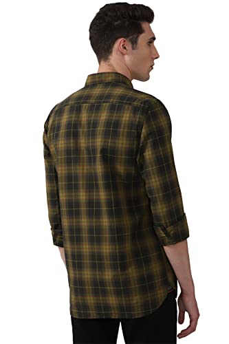 Image of Peter England Men's Cotton Slim Fit Shirt