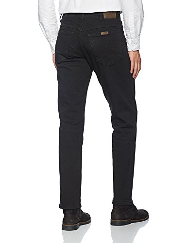 Wrangler Authentic Slim Jeans, Pierre Moyenne, Homme, NOIR, 30W / 30L - Image 3