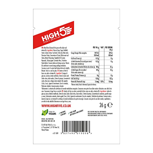 High5 Energy Gummies Mixed Berries 10 packs