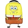 INTIMO Nickelodeon SpongeBob SquarePants Character Face Dual Compartment Lunch Box Bag 9