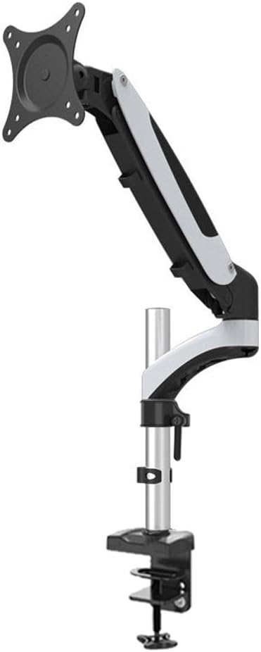 TV Mount Stand Gibbon Monitor Bracket Desktop Desktop Computer Screen Rotating Telescopic Wall Mount Base Bracket TV Shelf (Color : White)
