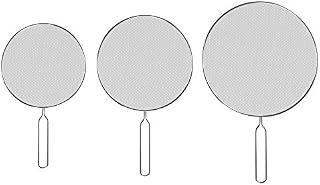 Classic Cuisine 82-KIT1046 Splatter Screen Guards, small, medium and large, Stainless Steel