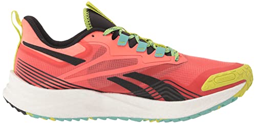Reebok Men's Floatride Energy 4.0 Adventure Running Shoe, Semi Orange Flare/Infused Lilac/Acid Yellow, 9 US Men