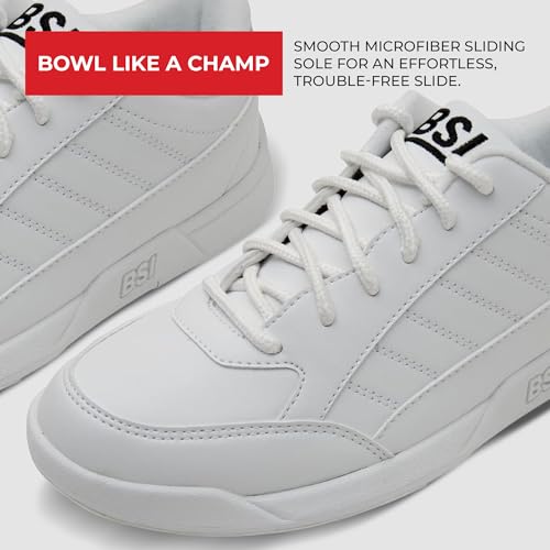 BSI Boys' Bowling Shoes White by BSI BOWLER'S SUPERIOR INVENTORY, INC. - Image 4