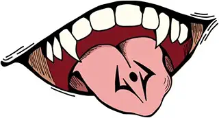 MOTYD - Ryomen Sukuna's Mouth クリエイティブアニメカーステッカー 車のバックミラー燃料タンクキャップ装飾デカール 防水