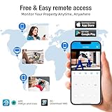 4 Channel CCTV Camera Systems with 500GB HDD, 8 Ch 5MP H.265+ Surveillance DVR Recorder for Analog XVI AHD TVI CVBS CVI IP Cameras, DVR for Security Home Surveillance System, Mobile APP PC Remote - Image 8