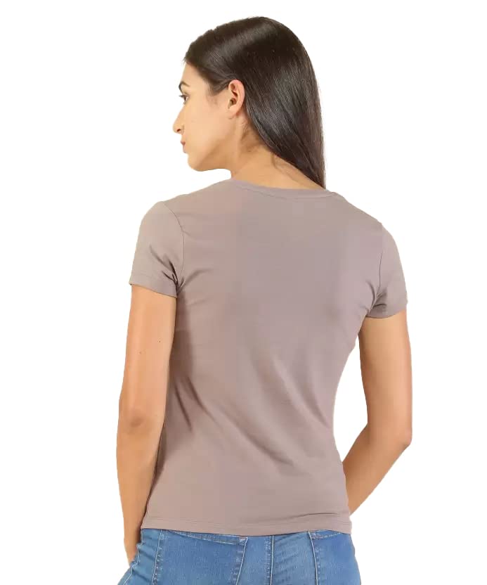 Image of Lyra Women's Cotton Regular Fit T-Shirt