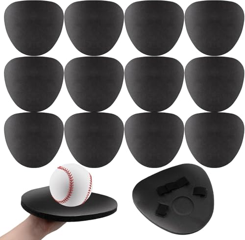 HFZCV 12 Stück Fielding Trainer, Baseball und Softball Fielding Trainer, Baseball Fledermaus trainingshandschuh Für Schlagpraxis Infield für Erwachsene, Jugendliche, Training Equipment