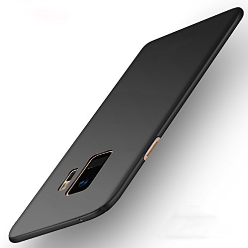 Anyos Galaxy S9 S9Plus Case, Slim Fit Matte Finish Minimalist Cover for Samsung GalaxyS9 S9Plus (Galaxy S9, Black)