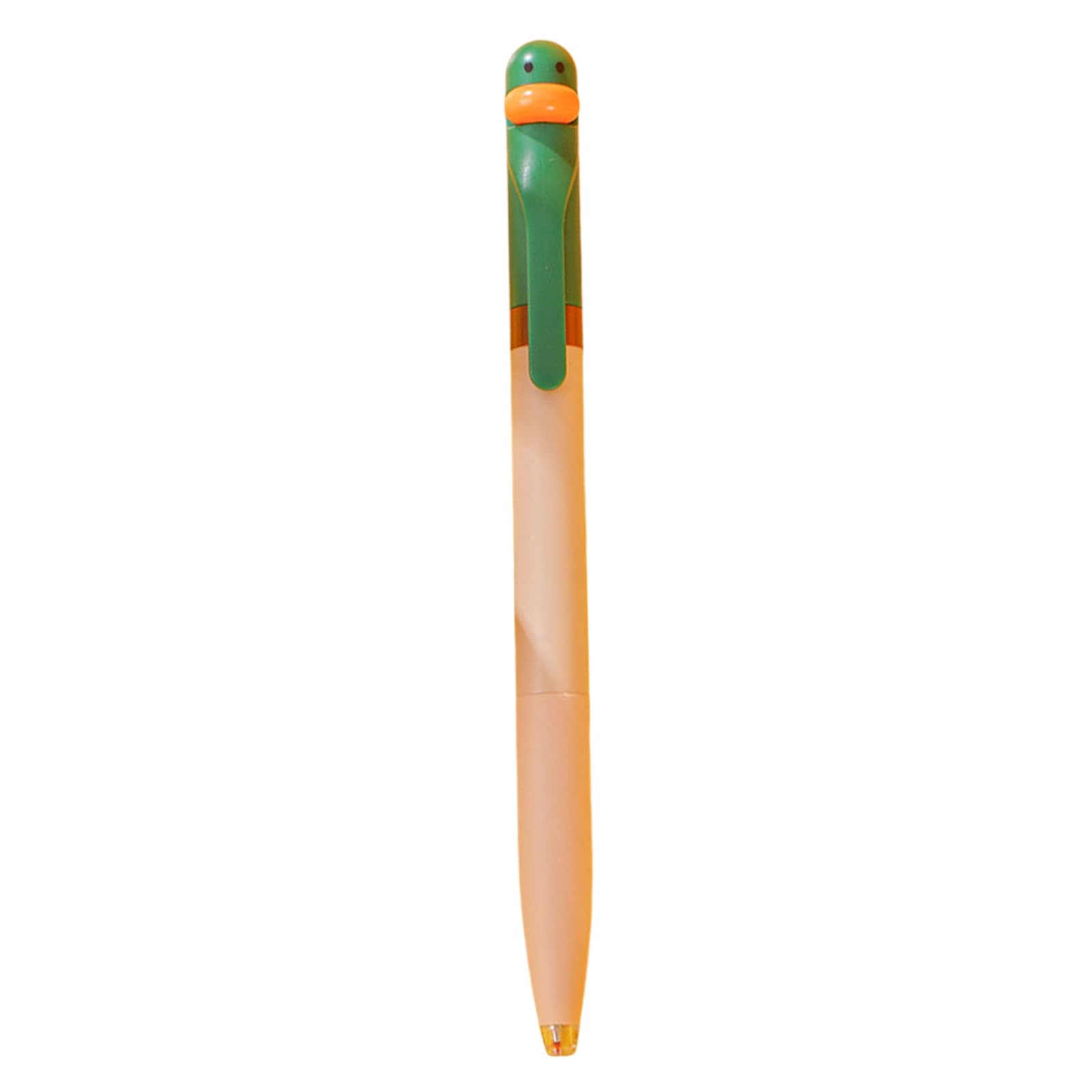 Hkfgdjdl Duck Green Funny Duck Gel Pen Twist To Open Close Gel Pen 0.5Mm Tip Quick Dry For Writing Note Taking Journaling Office Supplies