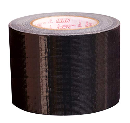 ISAN® Black Duct Tape 96mm (4" Approx) Width X 25m Length (1 Pc) Waterproof/Book Binding (1 pc.) (B08FY4Y5LB) Amazon Price History, Amazon Price Tracker