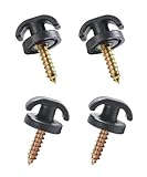 SCUARI 4PCS Car Cargo Net Hook,Storage Organizer Net Clips,Car Accessories,Cars Trunk Hook Screws,Tie Down Hanging Fasteners,Universal Compatibility with Multiple Automotive Models