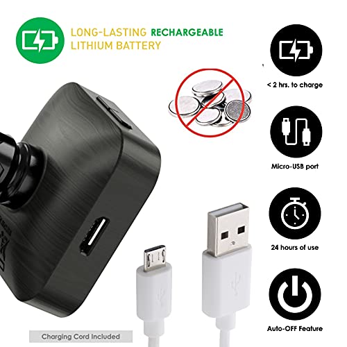 Kliq Ecotuner - Usb Rechargeable Clip-On Tuner For All Instruments (With Included Charging Cable) #TOP2