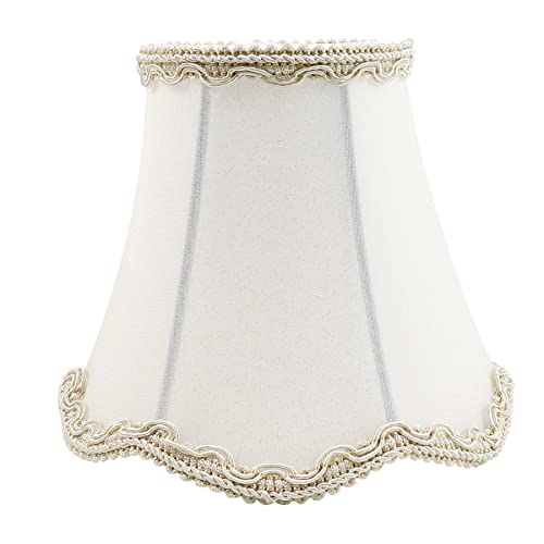 Fabric Lamp Shade Burlap Clip On Chandelier Lamp Shades Linen Lampshade for Table Chandelier Wall Lamp Living Room Bedroom (024)