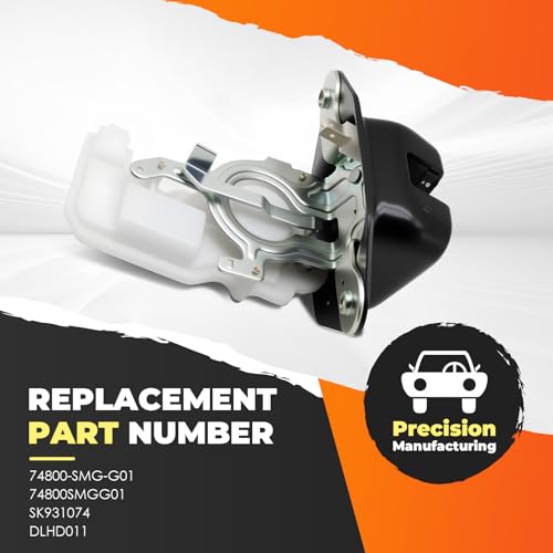 Image of Trunk Tailgate Door Lock Latch Actuator Compatible with CR-V 2007-2011 Pilot 2009-2011 74800-SMG-G01