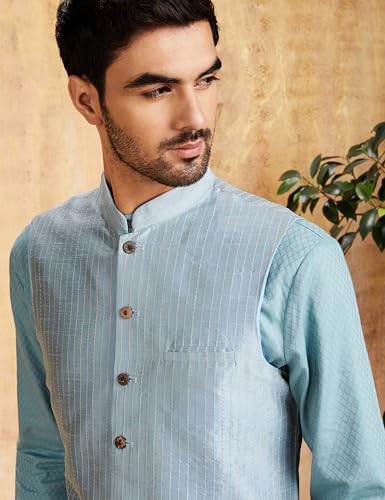 Image of Amazon Brand - Symbol Men Lightweight Nehru Jacket